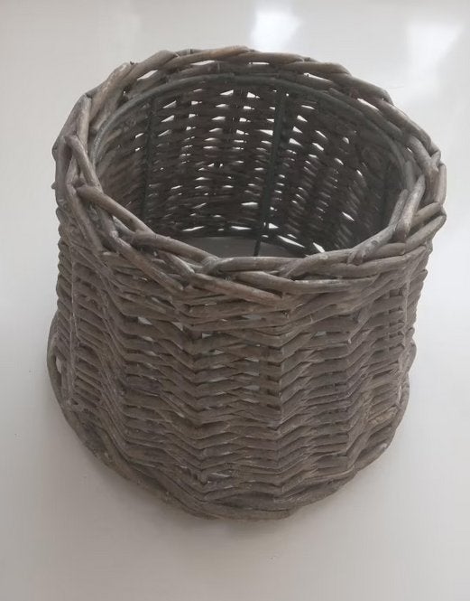 Rieten lampenkap, Oosterveldweg 15, 7274 DZ, Gebruikt, Rond, 18 cm