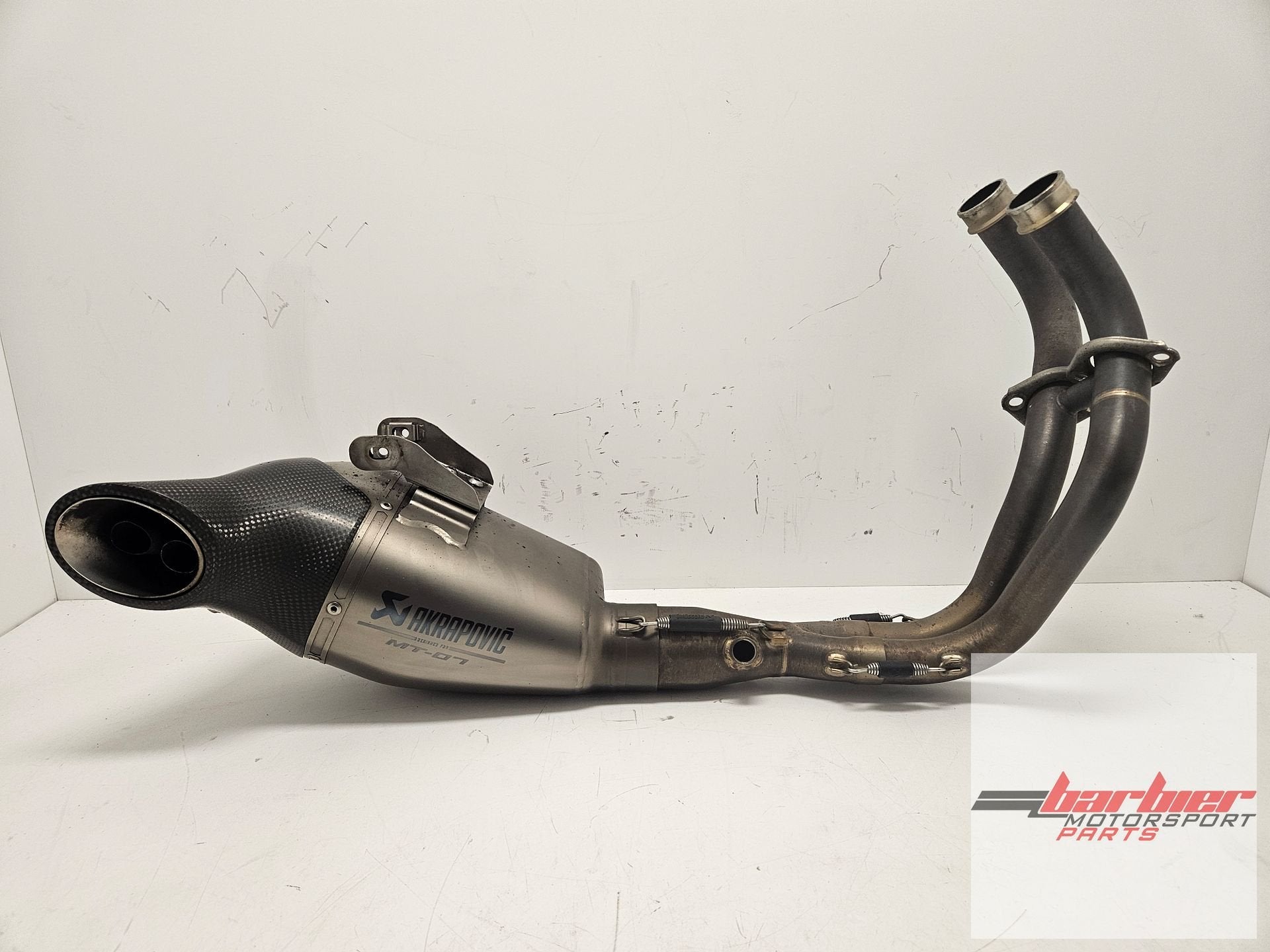 YAMAHA MT07 AKRAPOVIC UITLAAT SYSTEEM, Motoren, Gebruikt, -, -, Ophalen of Verzenden