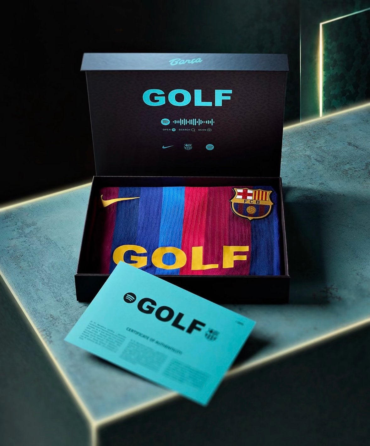 Nike authentiek FC Barcelona shirt X GOLF WANG XXL, Groter dan maat XL, Ophalen of Verzenden, Nieuw, Shirt