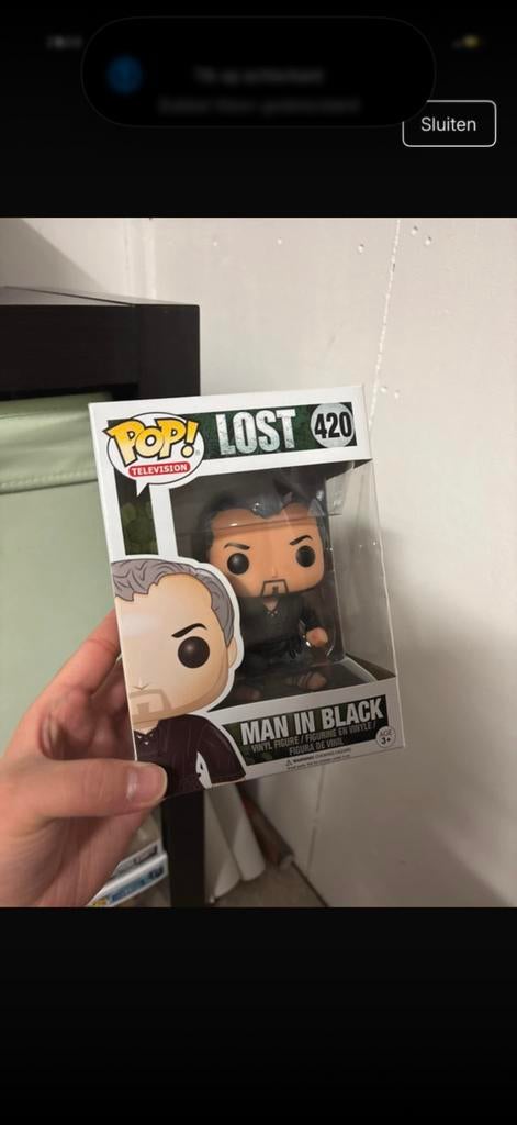 Funko Pop (Lost - Man in black), Verzamelen, Ophalen of Verzenden, Nieuw