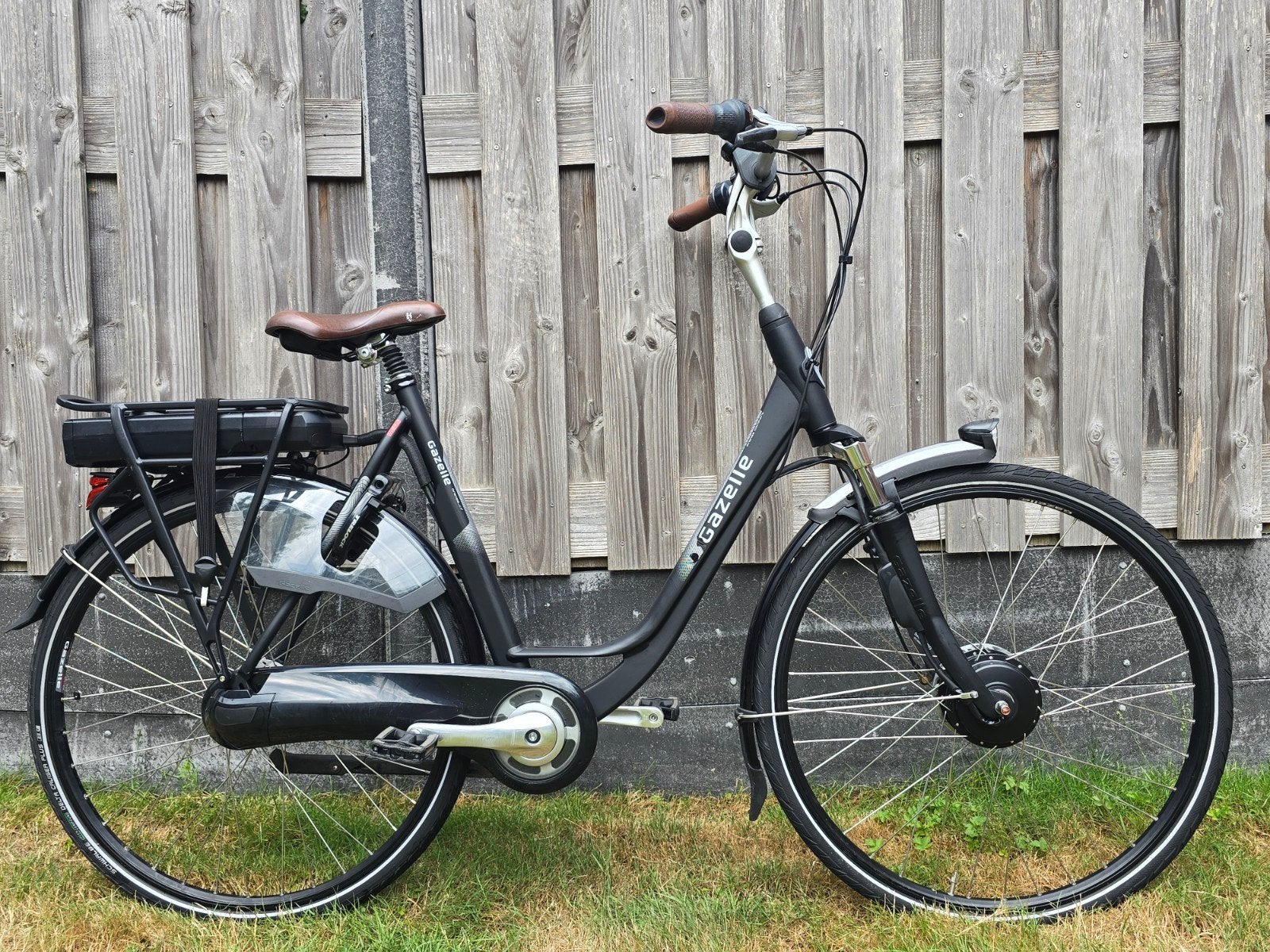 Gazelle Orange C7+ 57cm Dames E-Bike Elektrischefiets, Ophalen, Versnellingen, 56 cm of meer, Zo goed als nieuw