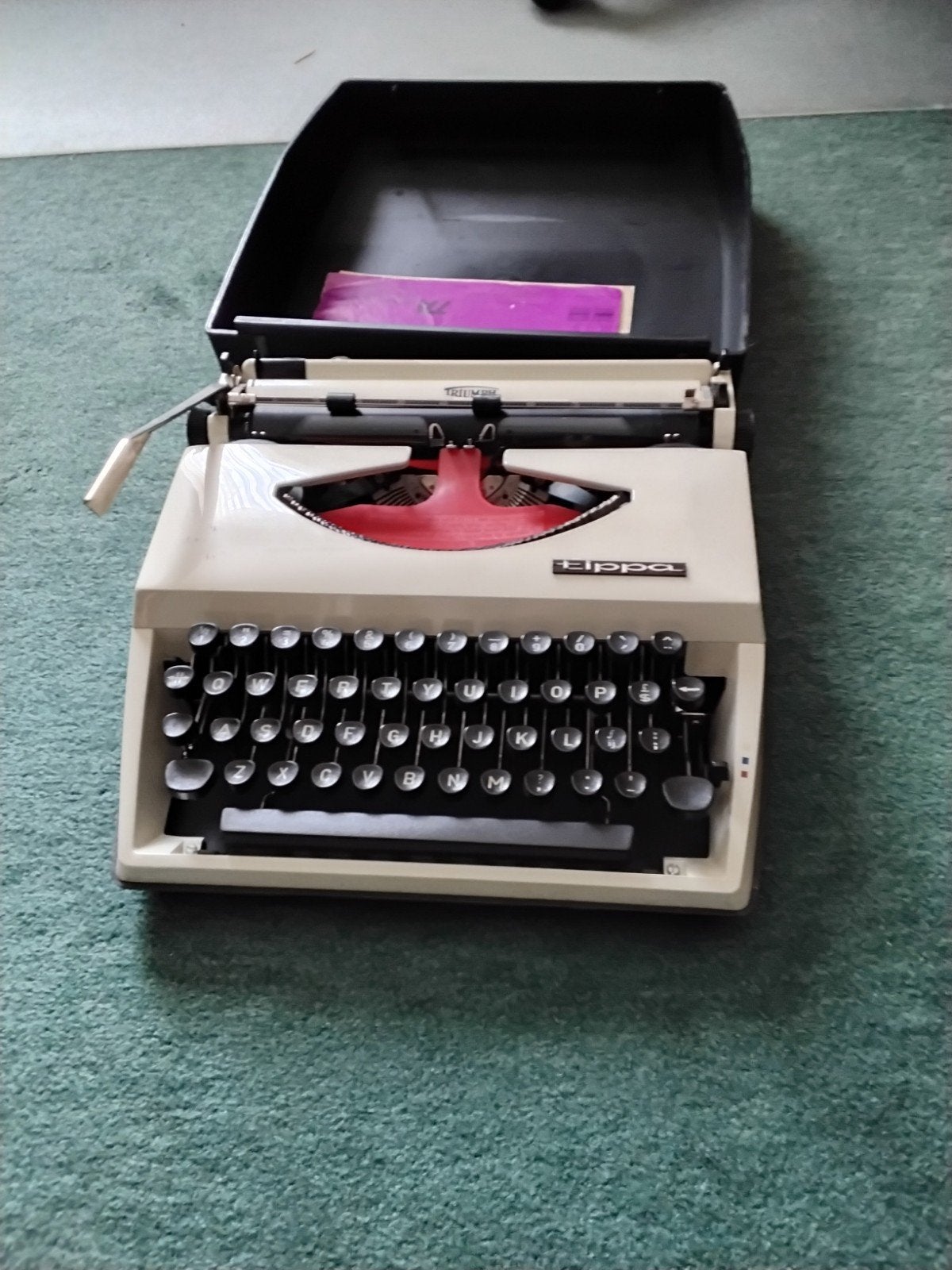 Typemachine Triumph Tippa incl. koffer en gebruiksaanwijzing, Verzenden