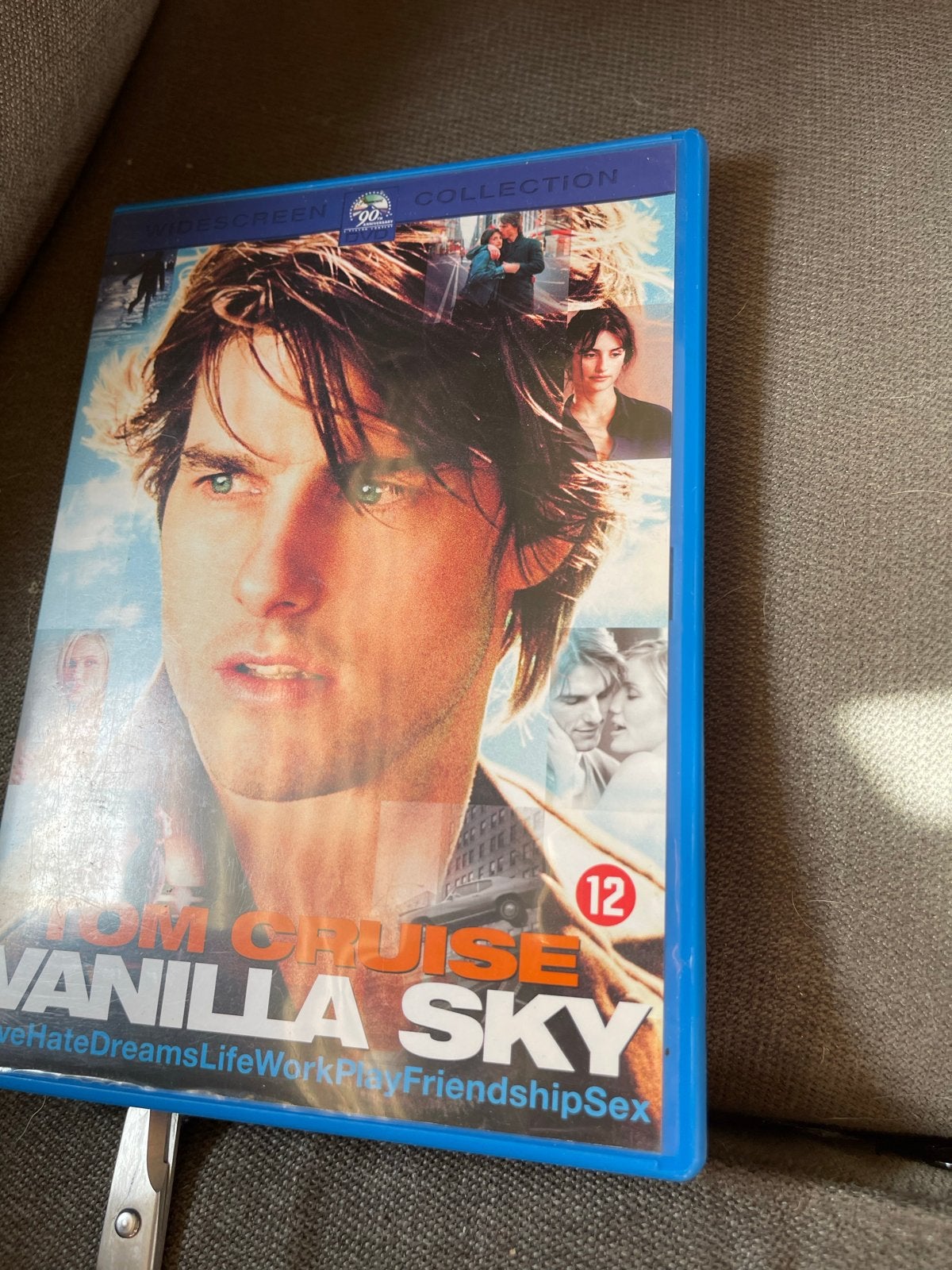 Vanilla Sky dvd - Tom Cruise, Cameron Diaz, Nederlands, Ophalen of Verzenden, Zo goed als nieuw, Vanaf 12 jaar
