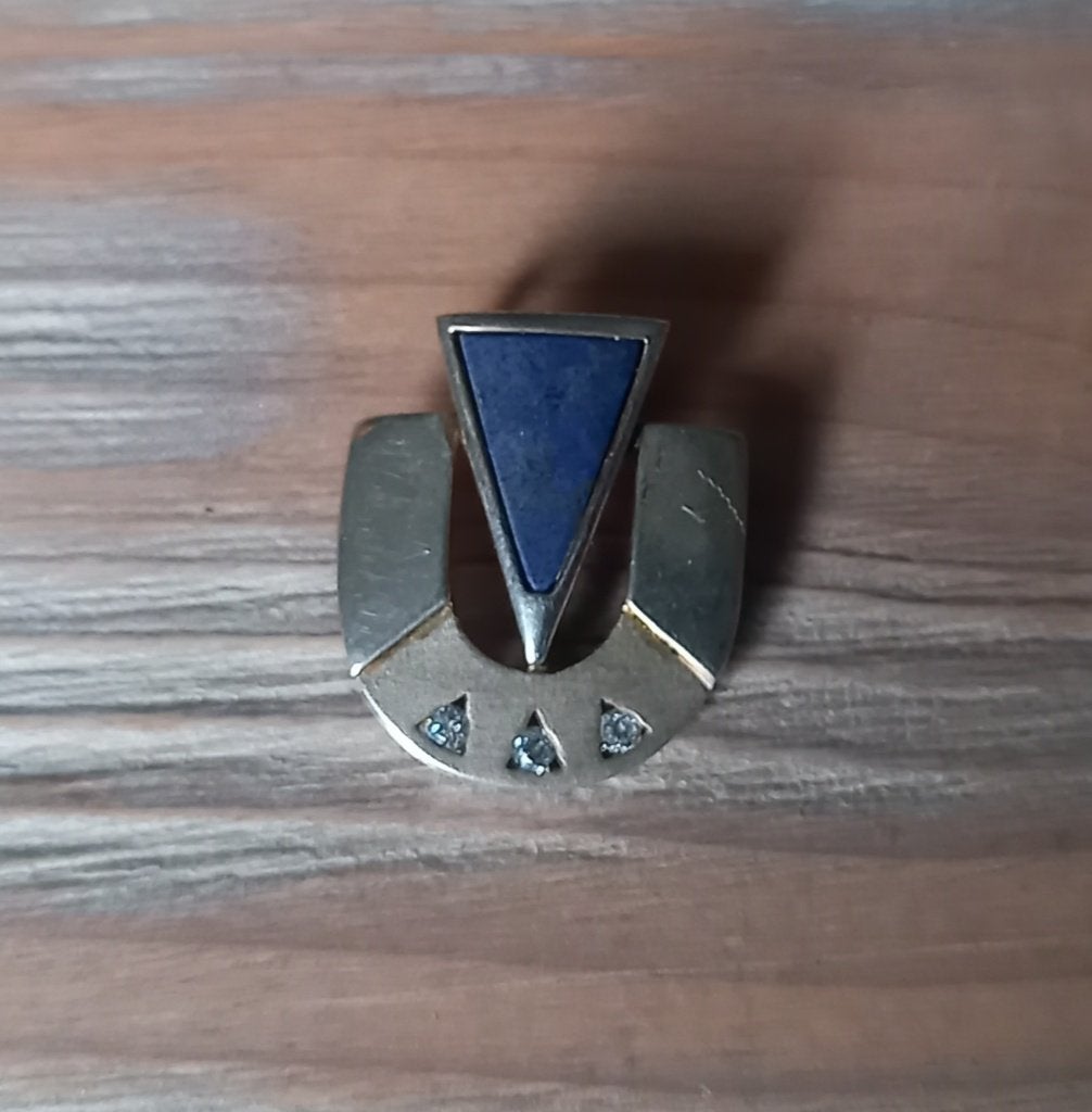 Sterling zilver hanger met Lapis Lazuli, Ophalen of Verzenden, Nieuw, Blauw, Zilver