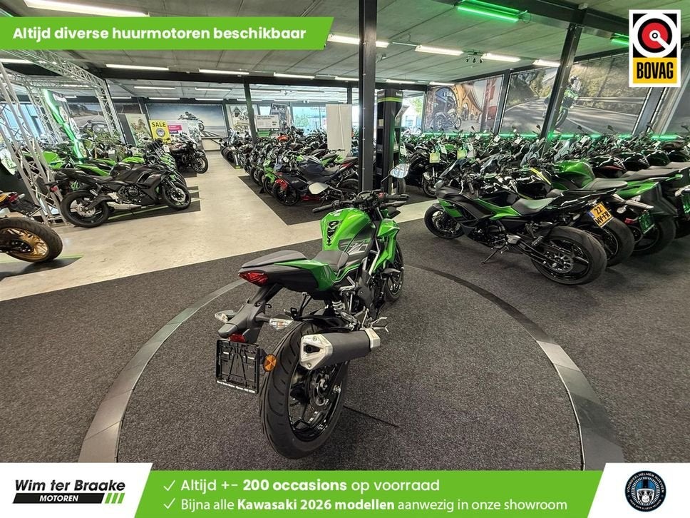 Kawasaki Z 125 ABS (bj 2020) 456 km, Motoren, Motoren | Kawasaki, Bedrijf, Onbekend, KAWASAKI, 125 cc