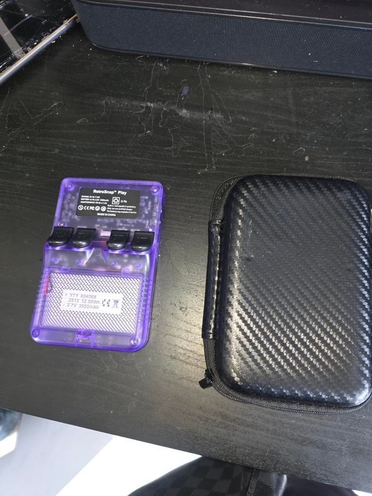 Retrosnap Play Handheld Console - Retro Gaming met Hoesje, Spelcomputers en Games, Ophalen of Verzenden, Overige merken, Nieuw