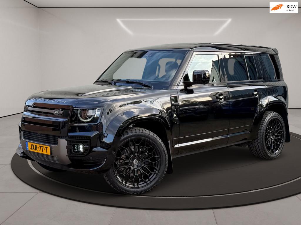 Land Rover Defender 110 2.0 P300e 110 X-Dynamic * URBAN WIDE, Auto's, Automaat, Gebruikt, 3000 kg, Zwart