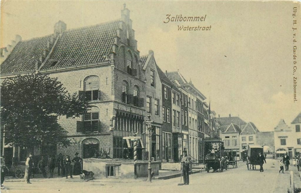 701-132-023 Zaltbommel Waterstraat, Verzenden, Voor 1920, Gelderland
