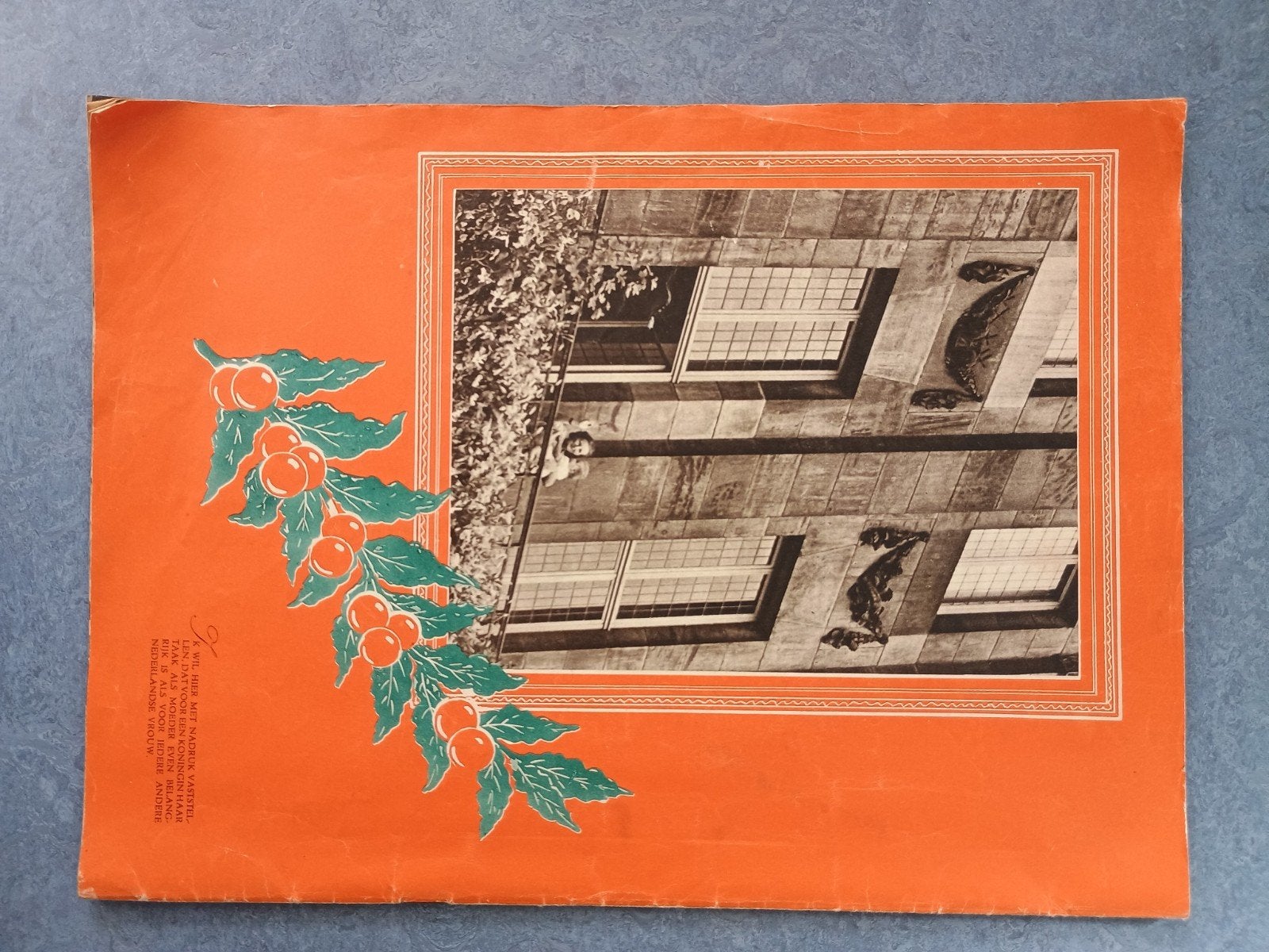 Gedenkalbum Wilhelmina Juliana 1948, Ophalen of Verzenden, Gelezen, Overige typen