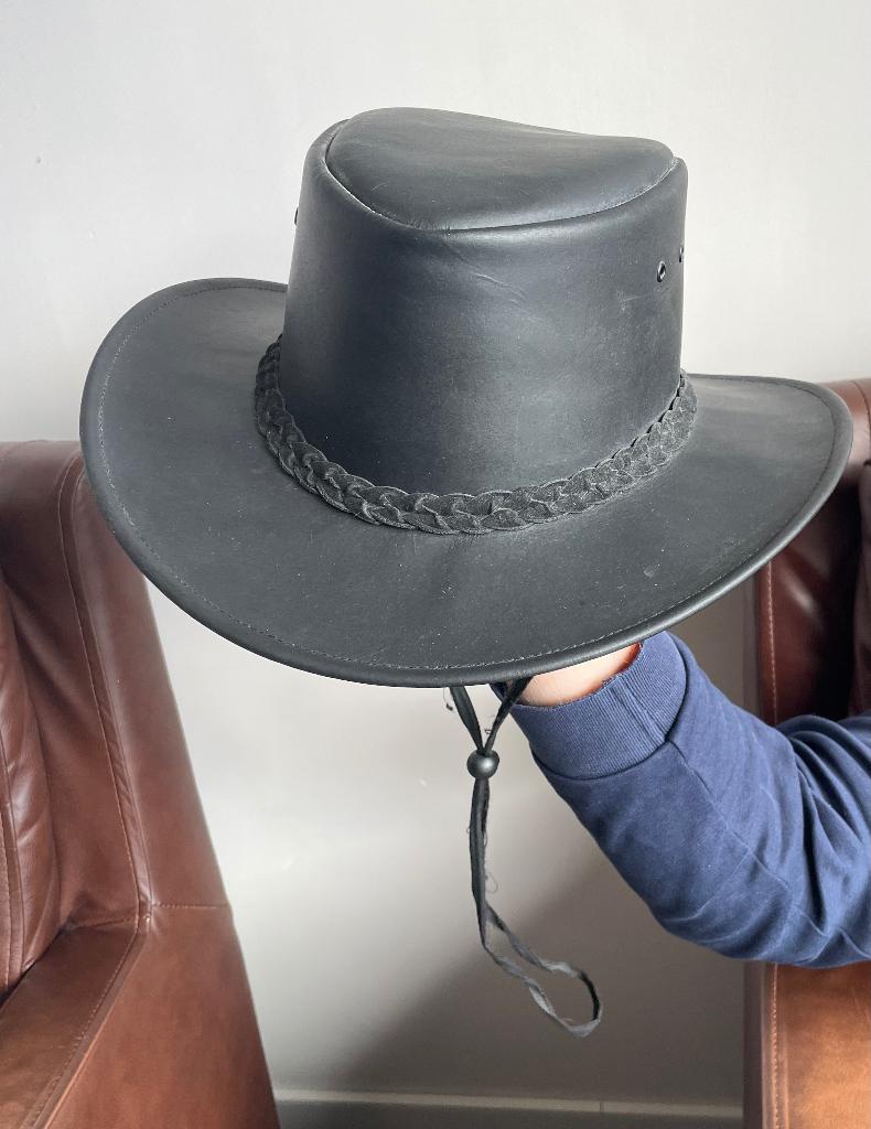 LEREN COWBOYHOED Kakadu Traders Australia XL - WD014, Waddinxveen, 60 cm (XL, 7½ inch) of meer, Hoed, Kakadu Traders Australia