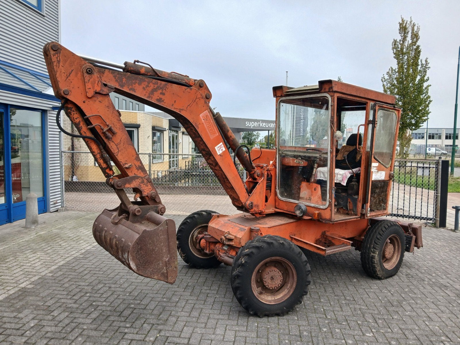 Schaeff HML15 5.5 tons kraan, Ophalen of Verzenden, Graafmachine
