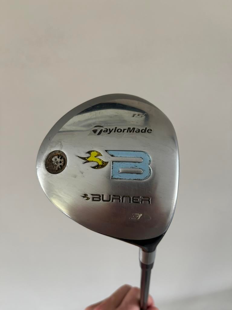 Taylormade Burner Houten 3 | 15* Loft | L Flex, Sport en Fitness, Golf, Taylormade, Taylormade, Zo goed als nieuw, Club