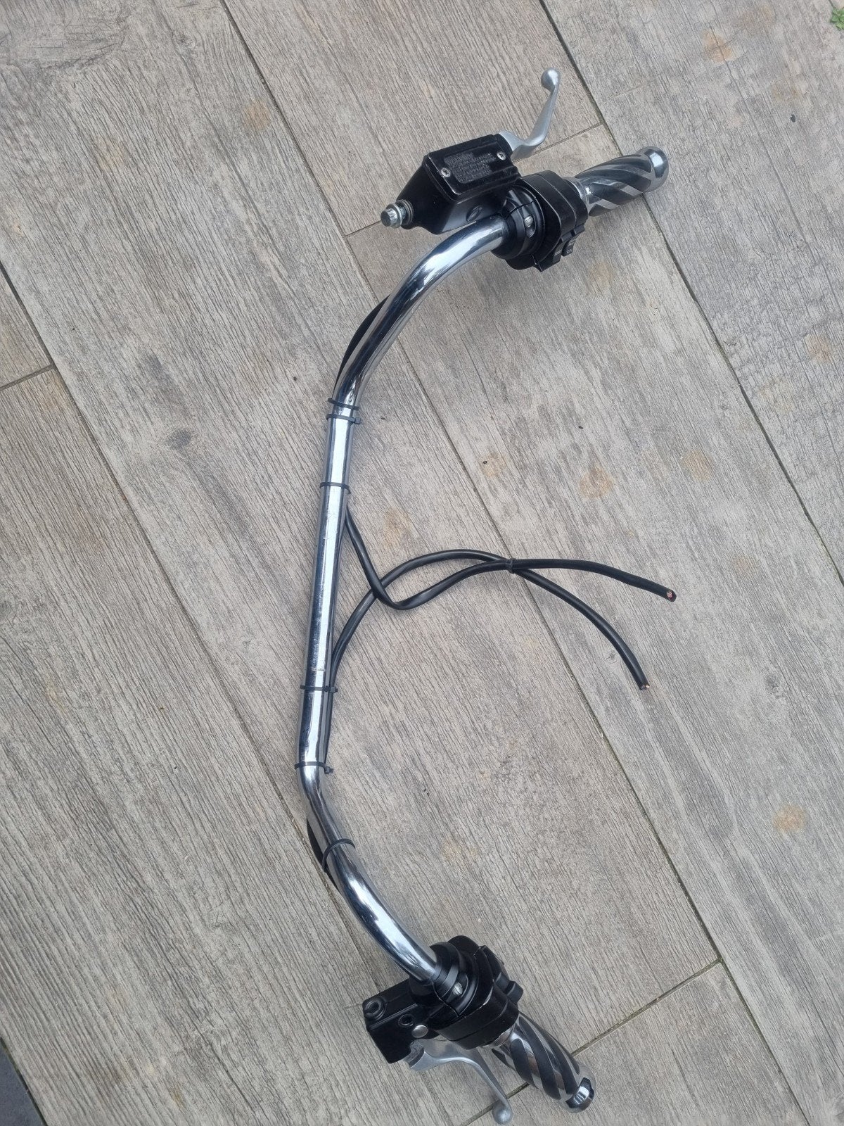 Stuur kompleet met handels en kabels, Ophalen of Verzenden, Gebruikt