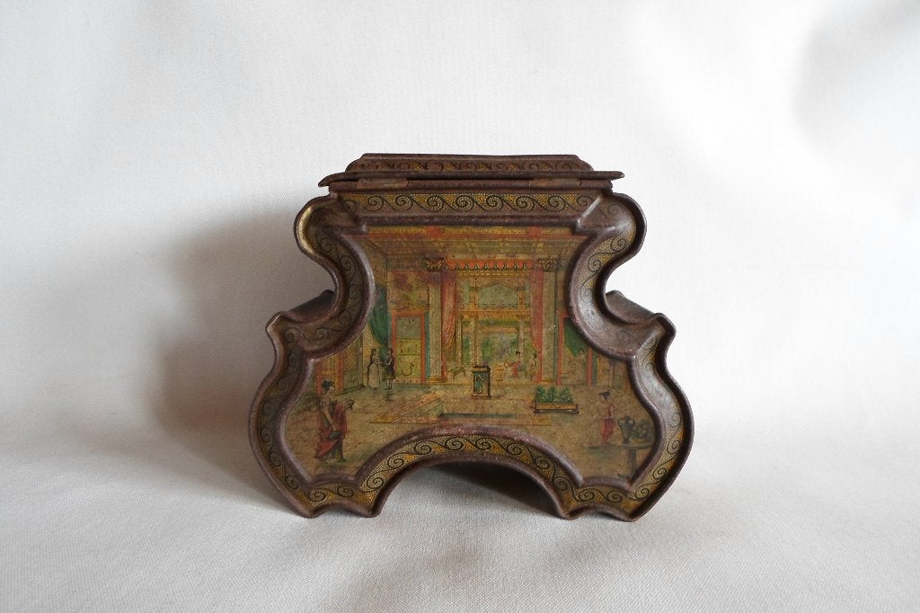 Blik Huntley & Palmers Biscuit Tin 1878, Verzamelen, Blikken, Ophalen of Verzenden, Gebruikt, Overige