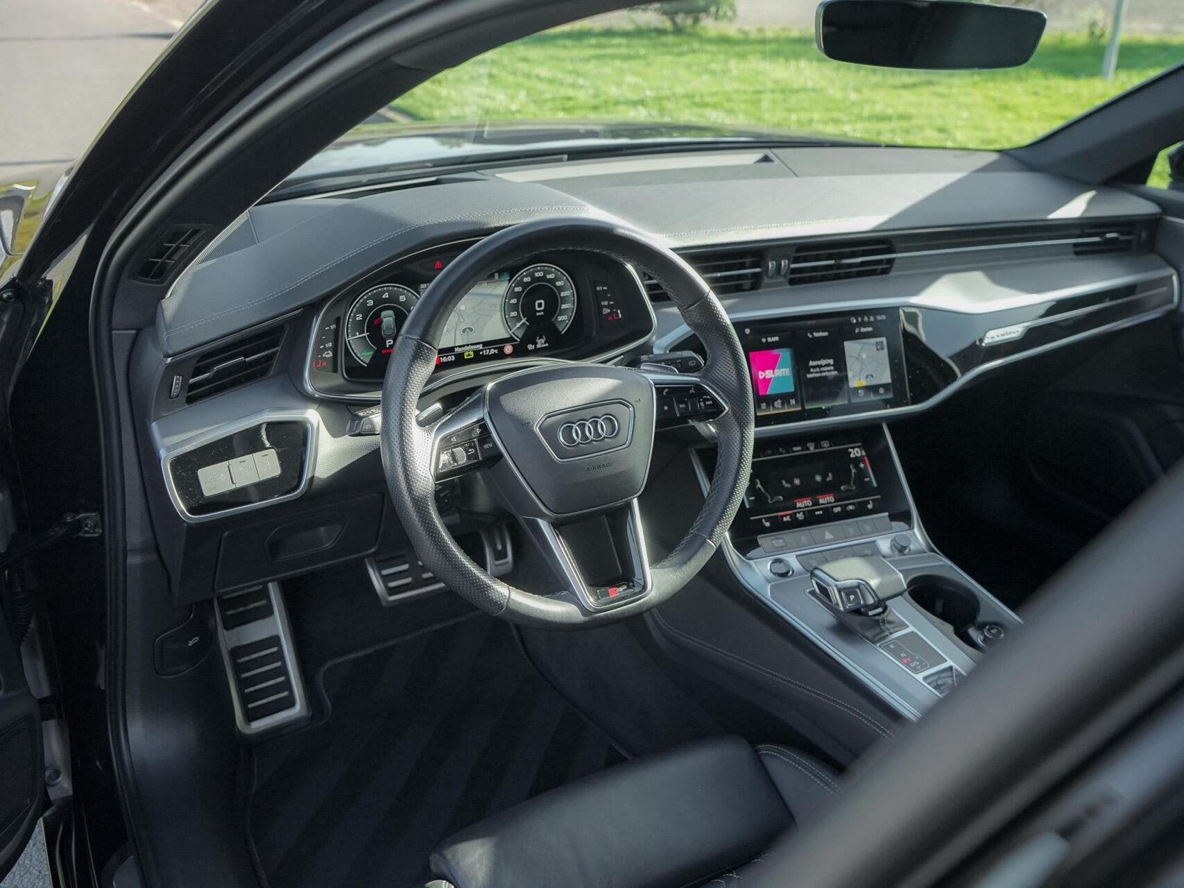 Audi A6 Avant 55 TFSI e quattro Pro Line S Competition|B&O|P, Auto's, Automaat, Gebruikt, Zwart, 4 cilinders