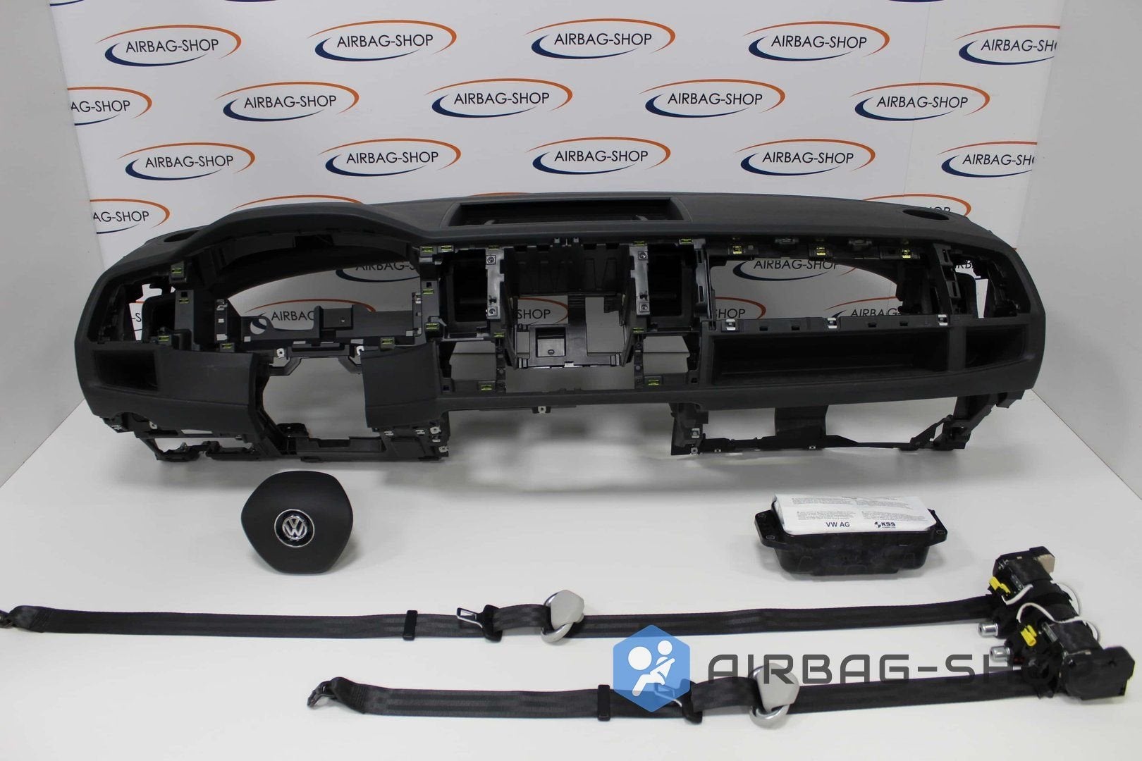 VW Transporter T6 Airbagset + Dashboard airbag set, Gebruikt, -, Volkswagen, -