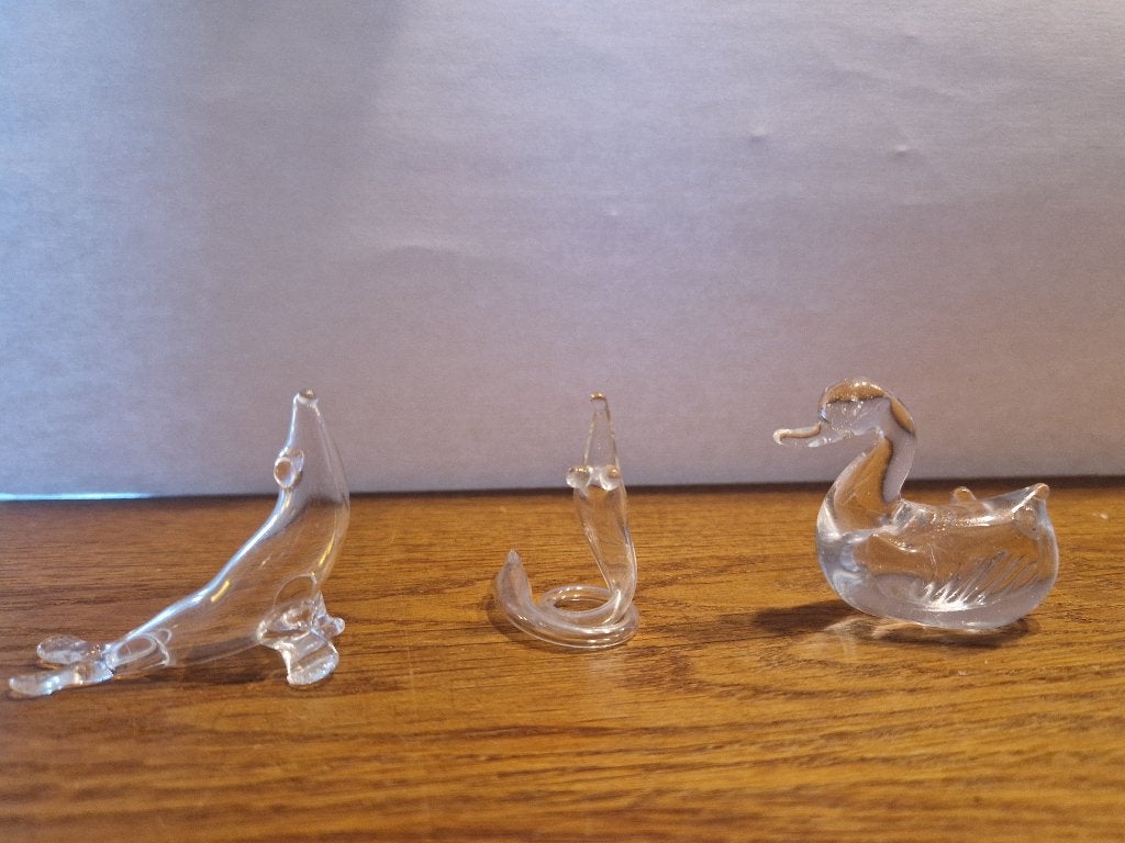 Glazen figuurtjes, Verzamelen, Ophalen, Zo goed als nieuw
