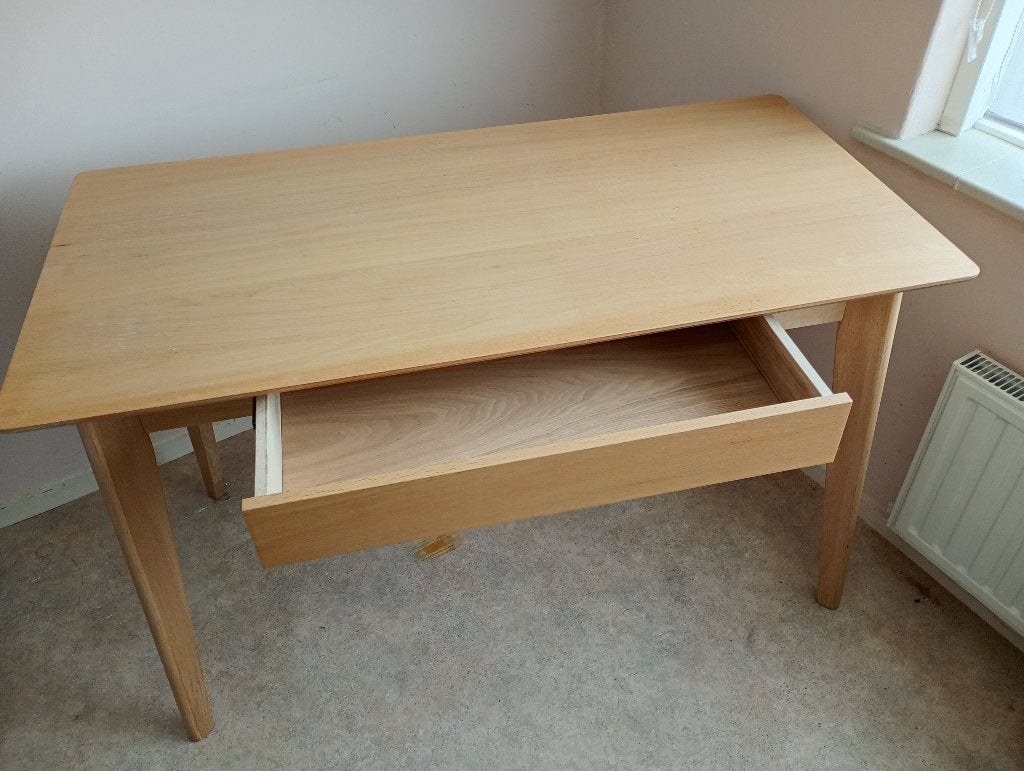 buro met lade, Ophalen, Overige typen, Scandinavisch, Hout