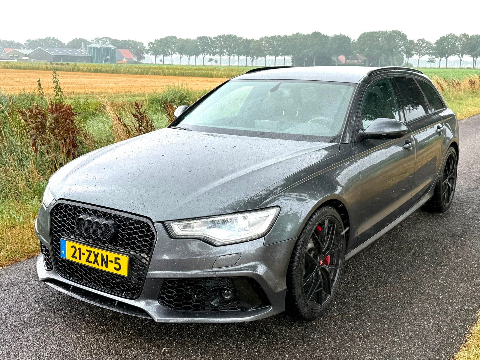 Audi A6 Avant 2.0 TFSI 2013 3x S-Line 180PK Automaat, Auto's, 15 km/l, Zwart, 4 cilinders, 1984 cc