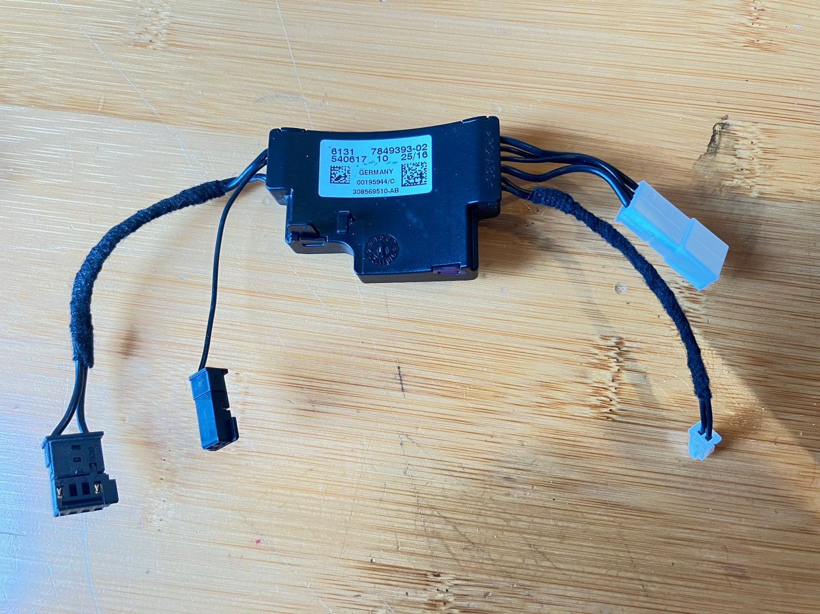 BMW 7849393-02 Kabelboom met module, Ophalen of Verzenden, Gebruikt, BMW