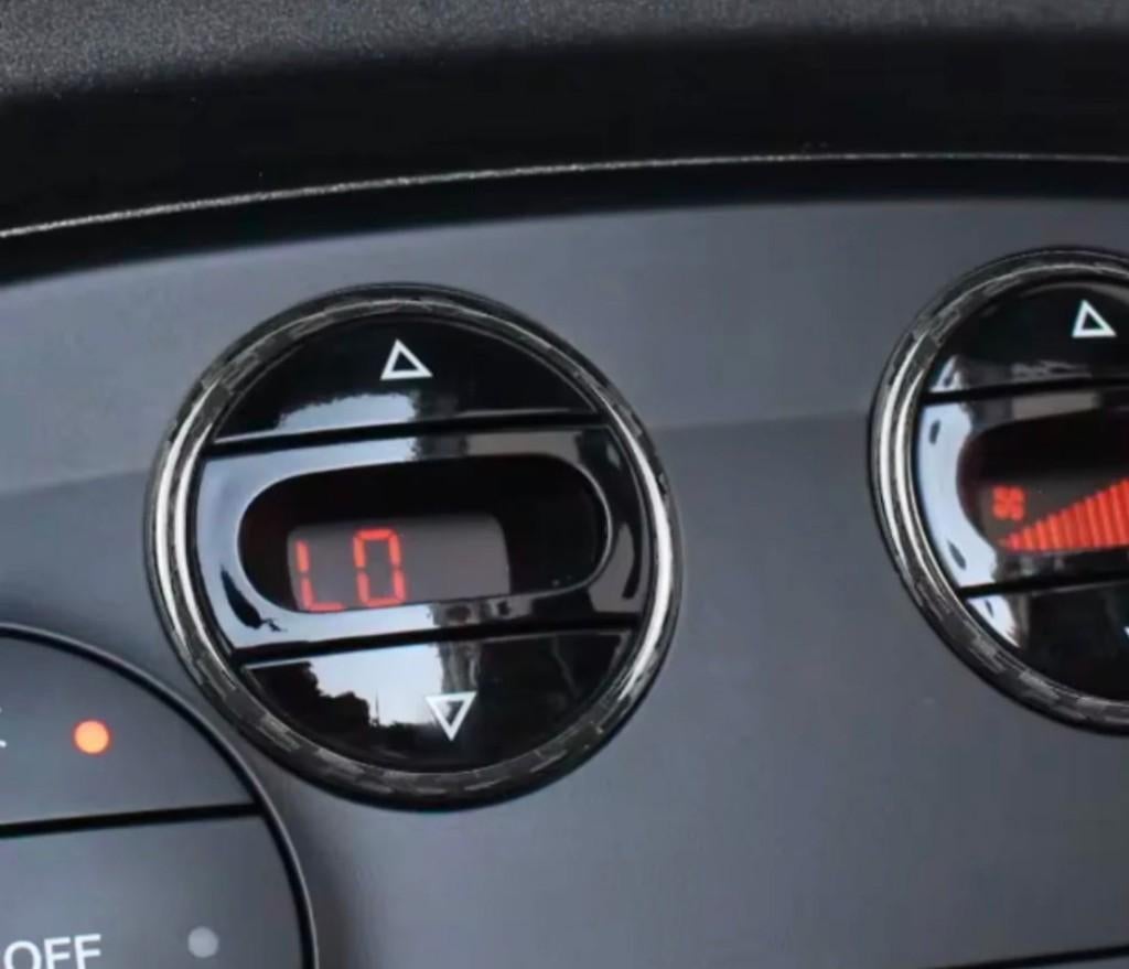 ABARTH 595/695 FIAT500 echt carbon climate covers nieuw!, Ophalen of Verzenden, Nieuw