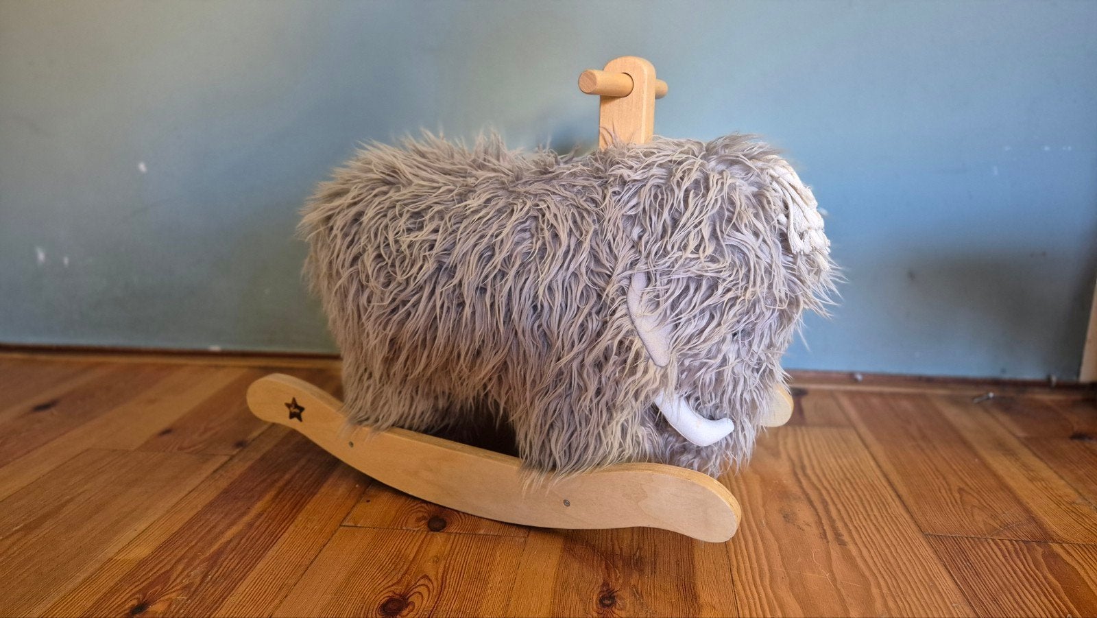 Hobbelpaard mammoet Kids Concept, Kinderen en Baby's, Speelgoed | Hobbelfiguren, Ophalen, Zo goed als nieuw
