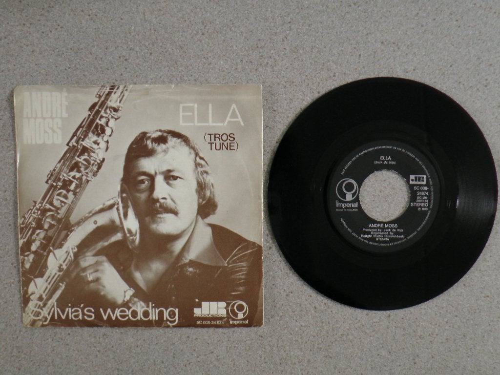 Andre Moss -Ella VINYL SINGLE, Ophalen of Verzenden, Gebruikt, 7 inch, Pop