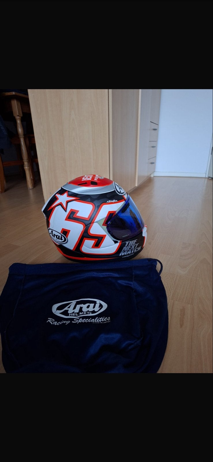 Arai Integraalhelm - Maat M - Zo goed als nieuw, M, Arai, Heren, Ophalen of Verzenden