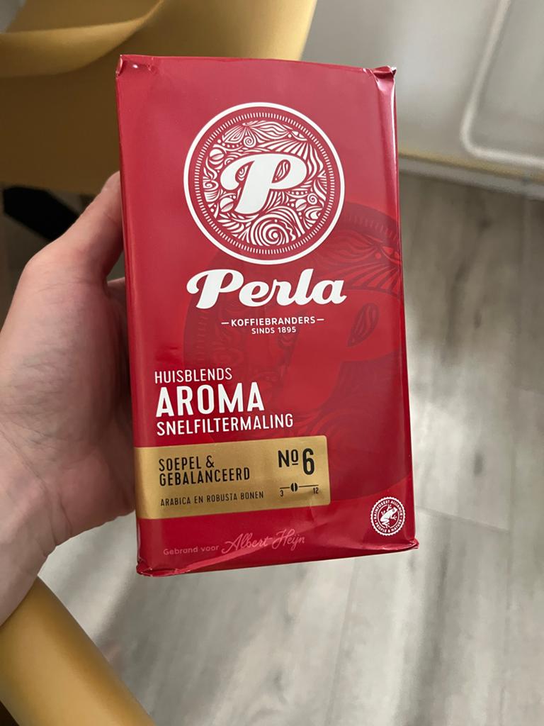 Perla Aroma Snelfiltermaling Koffie 500 gram, Ophalen, Nieuw
