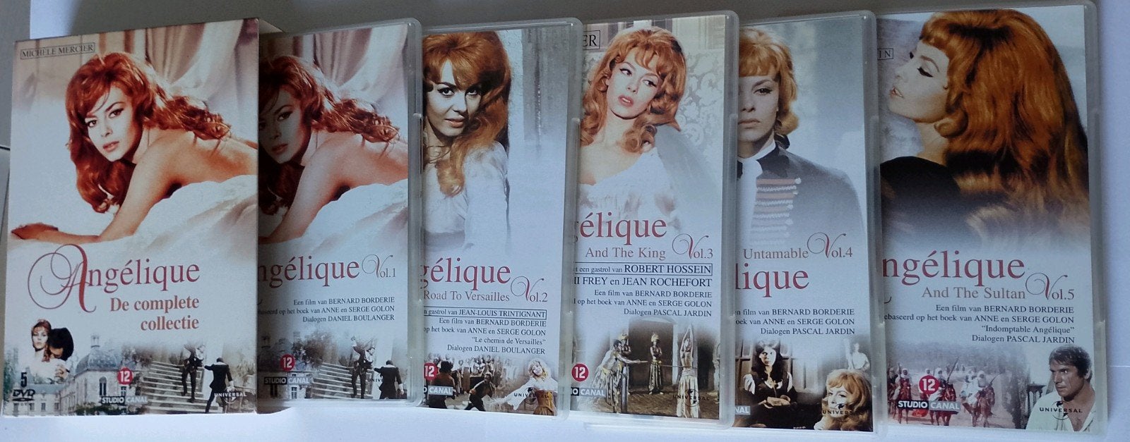 Angélique: De complete collectie ZGAN (5 DVD Boxset) zgan, Overige gebieden, Nederlands, Ophalen of Verzenden, Zo goed als nieuw