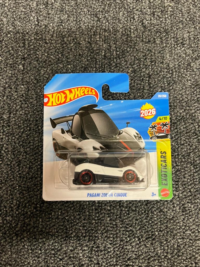 Hot wheels pagani zonda cinque, Ophalen of Verzenden, Nieuw, Auto