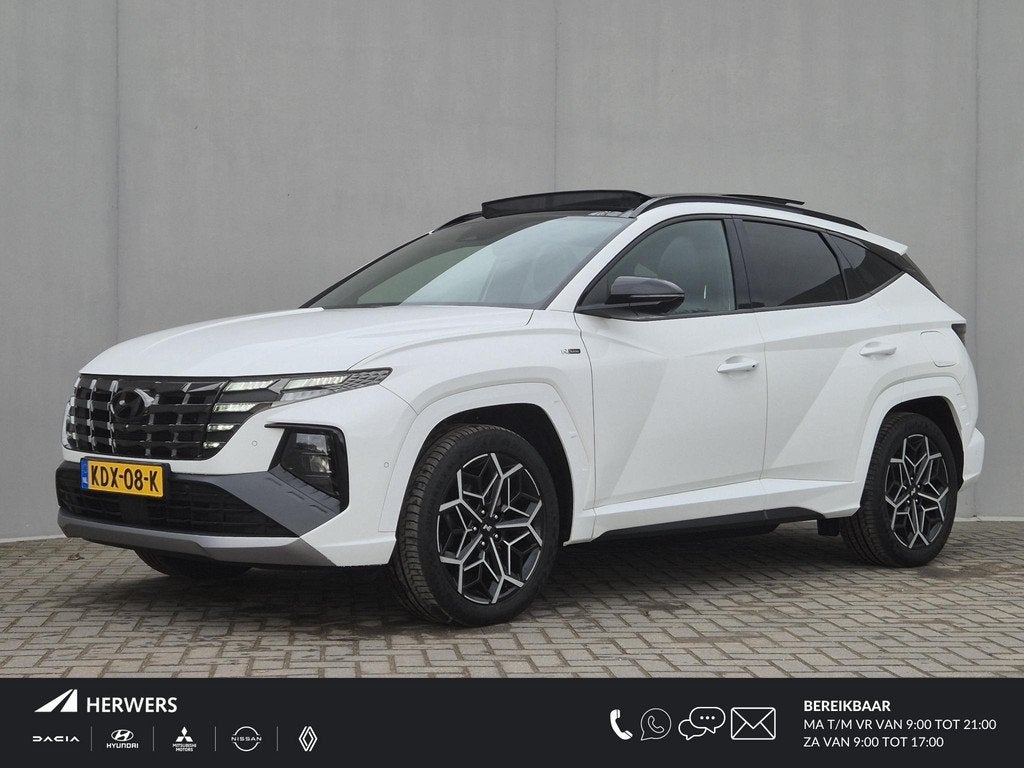 Hyundai Tucson 1.6 T-GDI PHEV N Line Sky 4WD Automaat / Trek, Auto's, Hyundai, Bedrijf, Te koop, Tucson, 360° camera, 4x4, ABS
