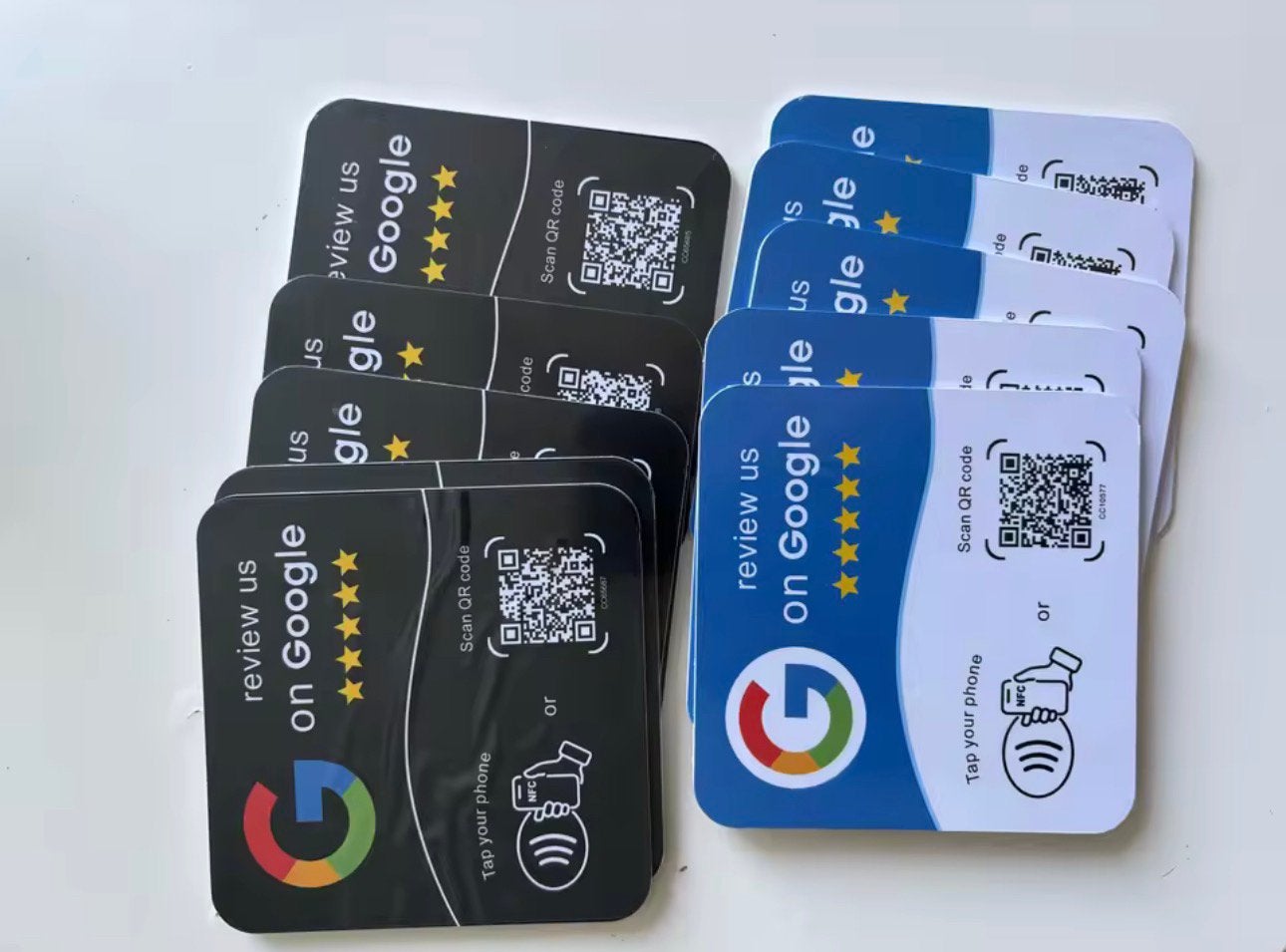 Meer klanten nodig? Google review + QR kaarten, Ophalen of Verzenden, Nieuw, Mobiele scanner, Overige