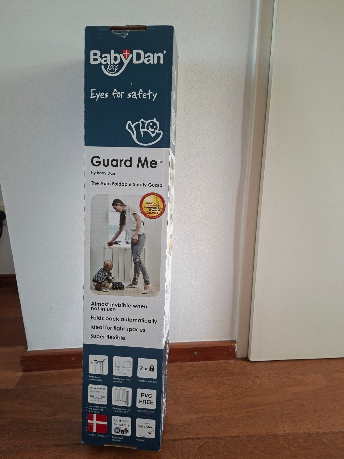 BabyDan Guard Me traphekje (x2), Kinderen en Baby's, Overige materialen, Oprolhekje, Ophalen of Verzenden, Zo goed als nieuw