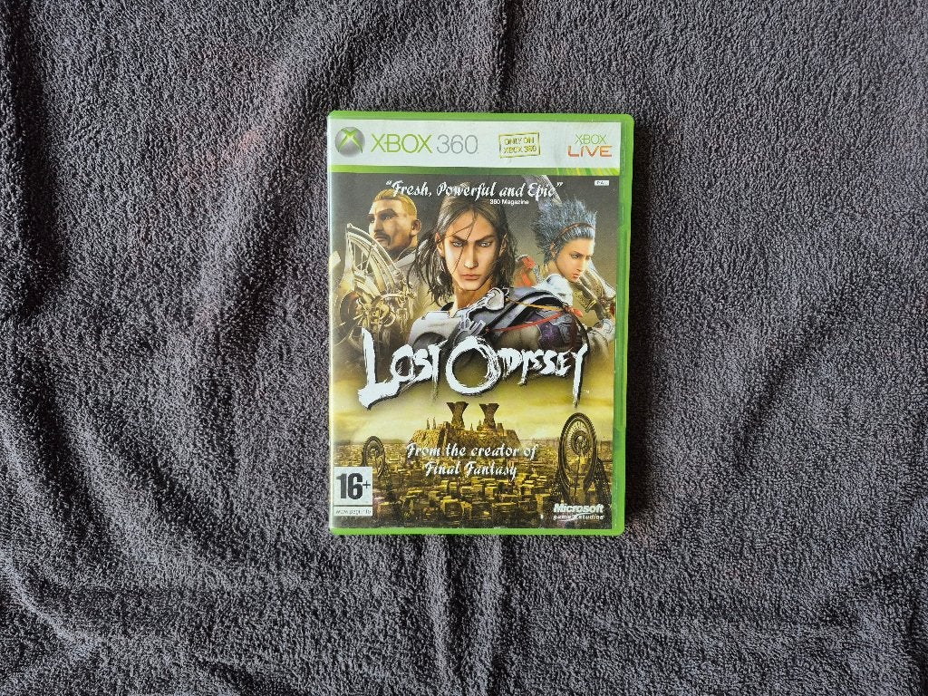Xbox 360 - Lost Odyssey, Gebruikt, 1 speler, Ophalen of Verzenden, Role Playing Game (Rpg)