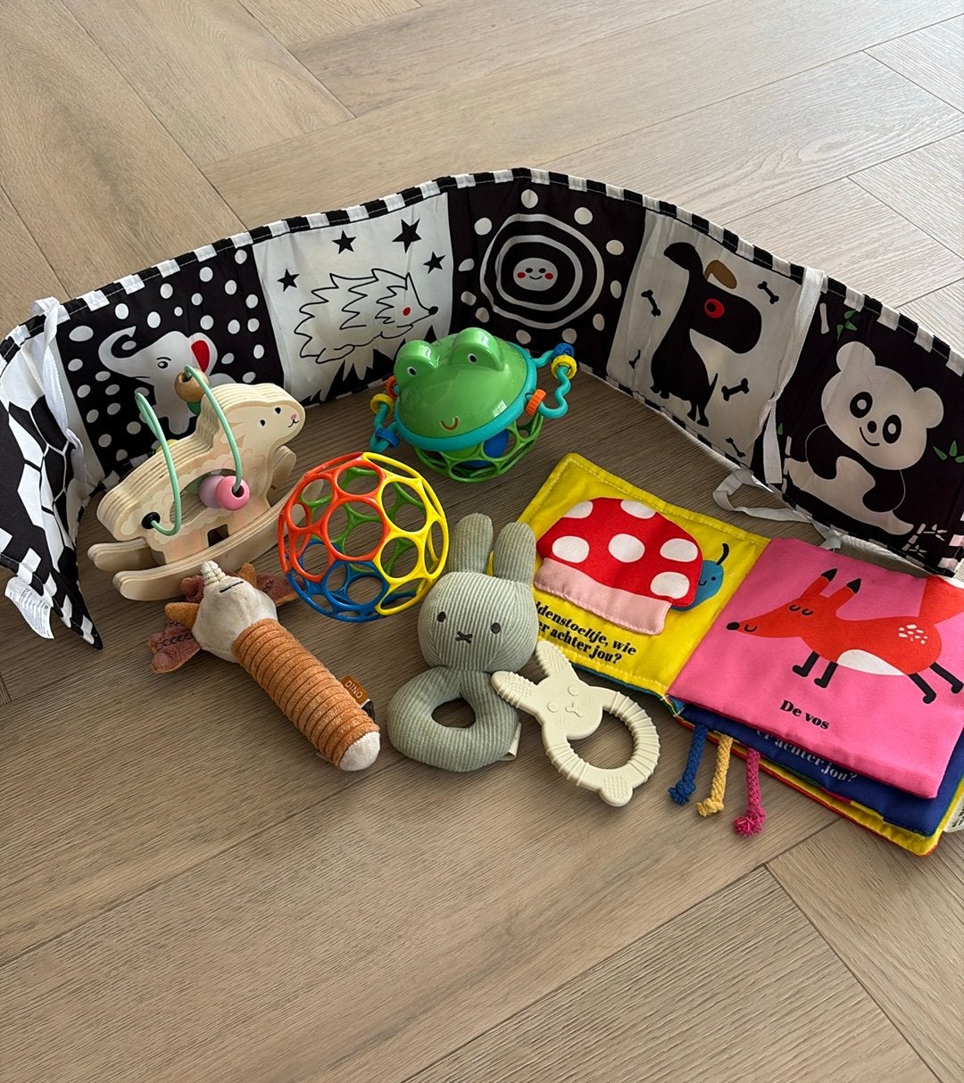 Babyspeelgoed pakket, Ophalen, Gebruikt