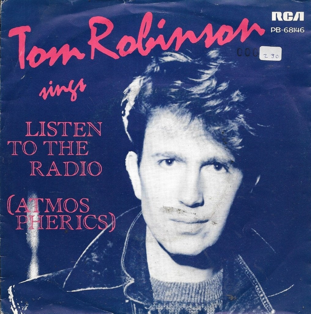 Tom Robinson-Listen to the radio, Gebruikt, 7 inch, Pop, Fotohoes
