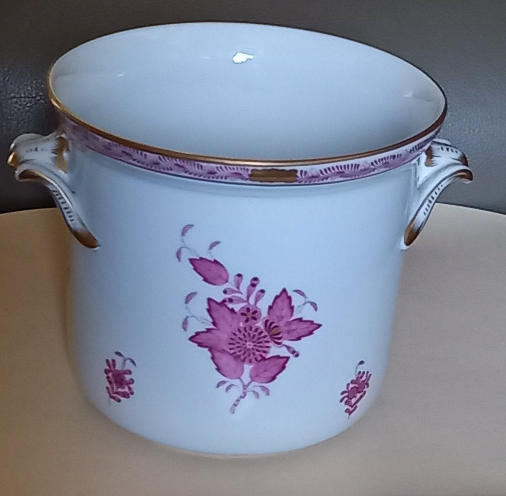 Herend porseleinen cachepot Apponyi Purpur patroon, Verzenden