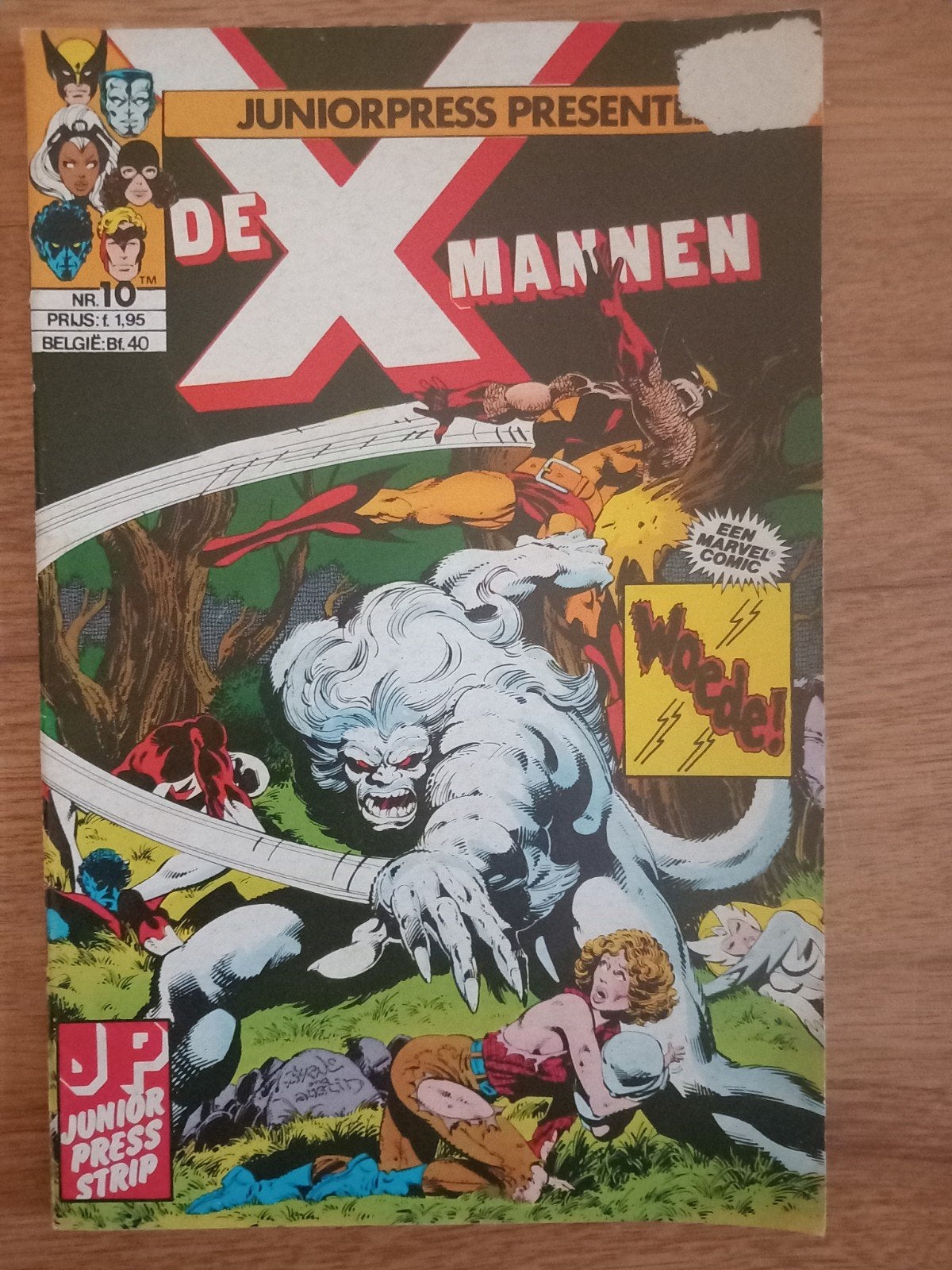 Junior Press de X-mannen nr 10 (Nijmegen oost), Boeken, Strips | Comics, Europa, Ophalen of Verzenden, Junior Press, Gelezen