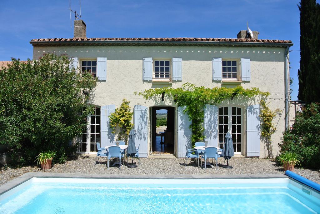 ZUID FRANSE MAS MET ZWEMBAD EN UITZICHT BIJ CARCASSONNE, 4 of meer slaapkamers, Landelijk, Languedoc-Roussillon, 10 personen