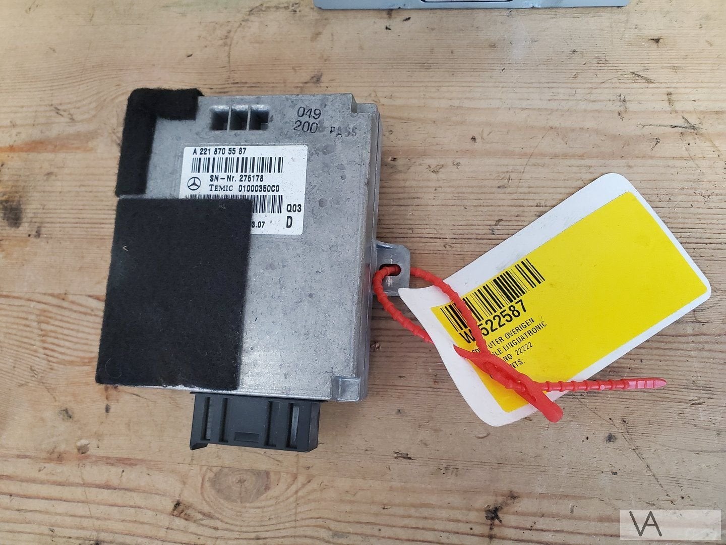 Mercedes S klasse W221 2005 -2013 linguatronic spraak module, Ophalen of Verzenden, -, -, -