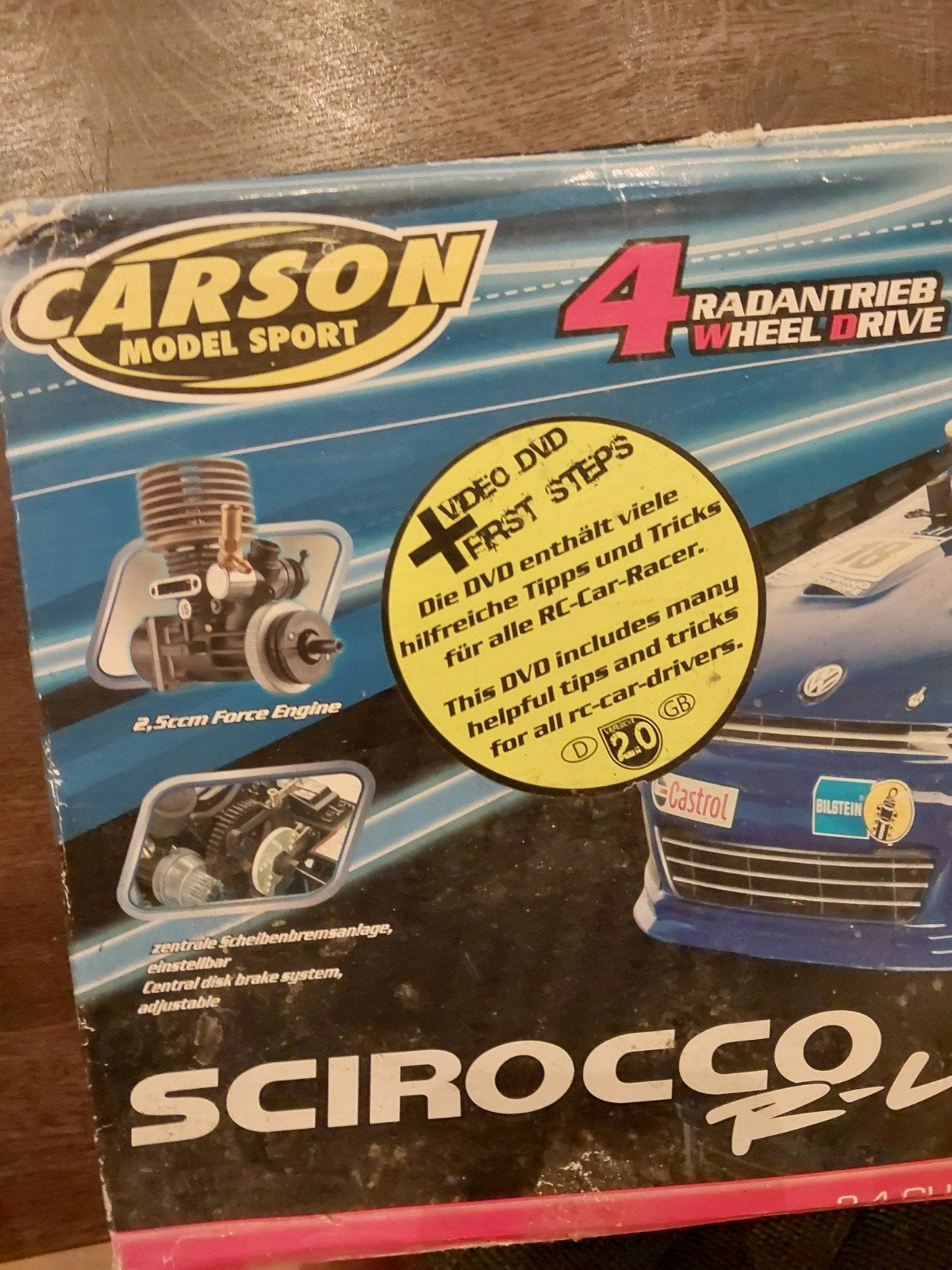 Carson Radiografisch Bestuurbare Sirocco RC Auto NIEUW, Gebruikt, Ophalen of Verzenden, Schaal 1:10, Auto onroad