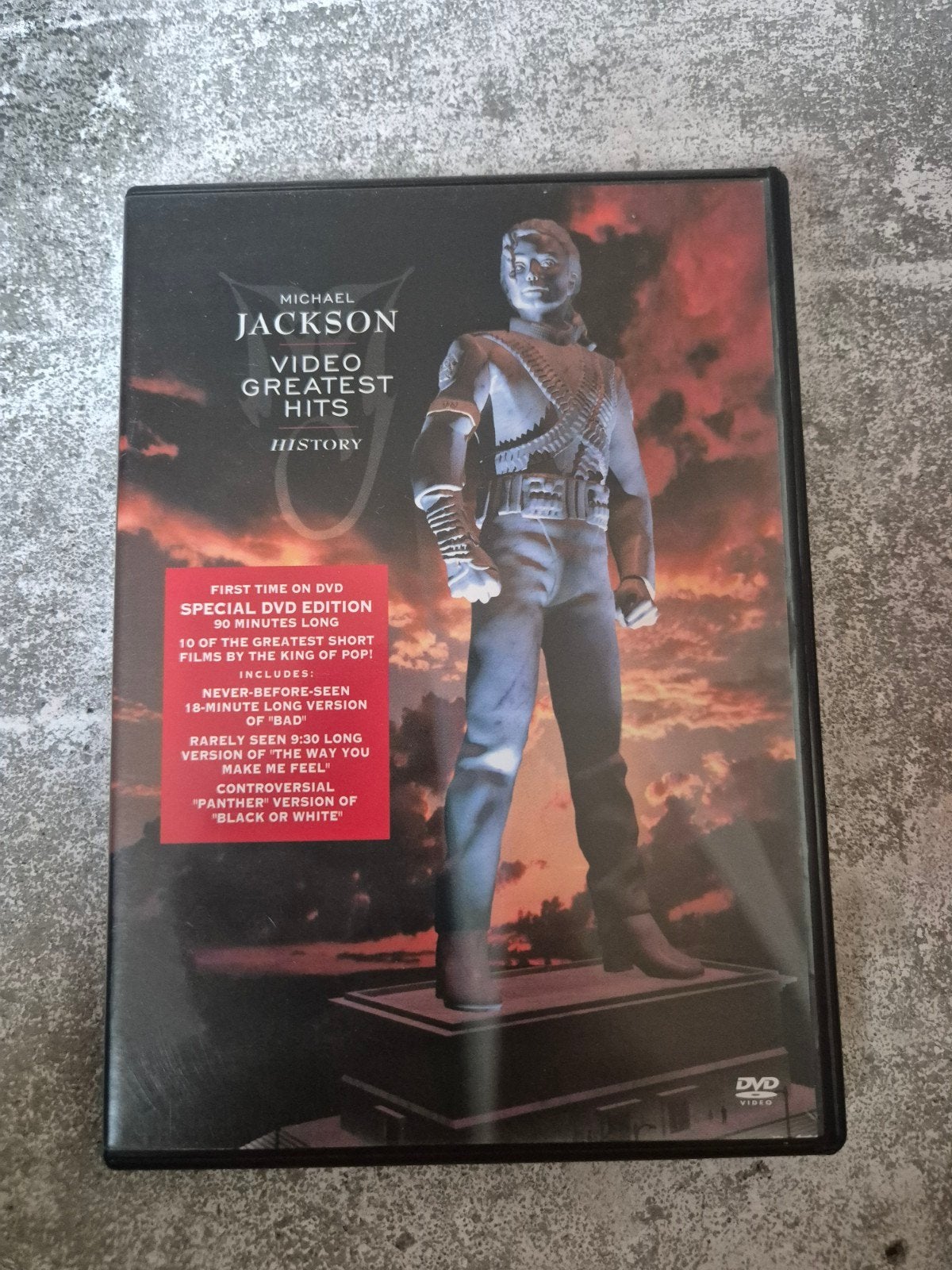 Michael Jackson - Video Greatest Hits - History DVD, Cd's en Dvd's, Dvd's | Muziek en Concerten, Ophalen of Verzenden, Muziekvideo's