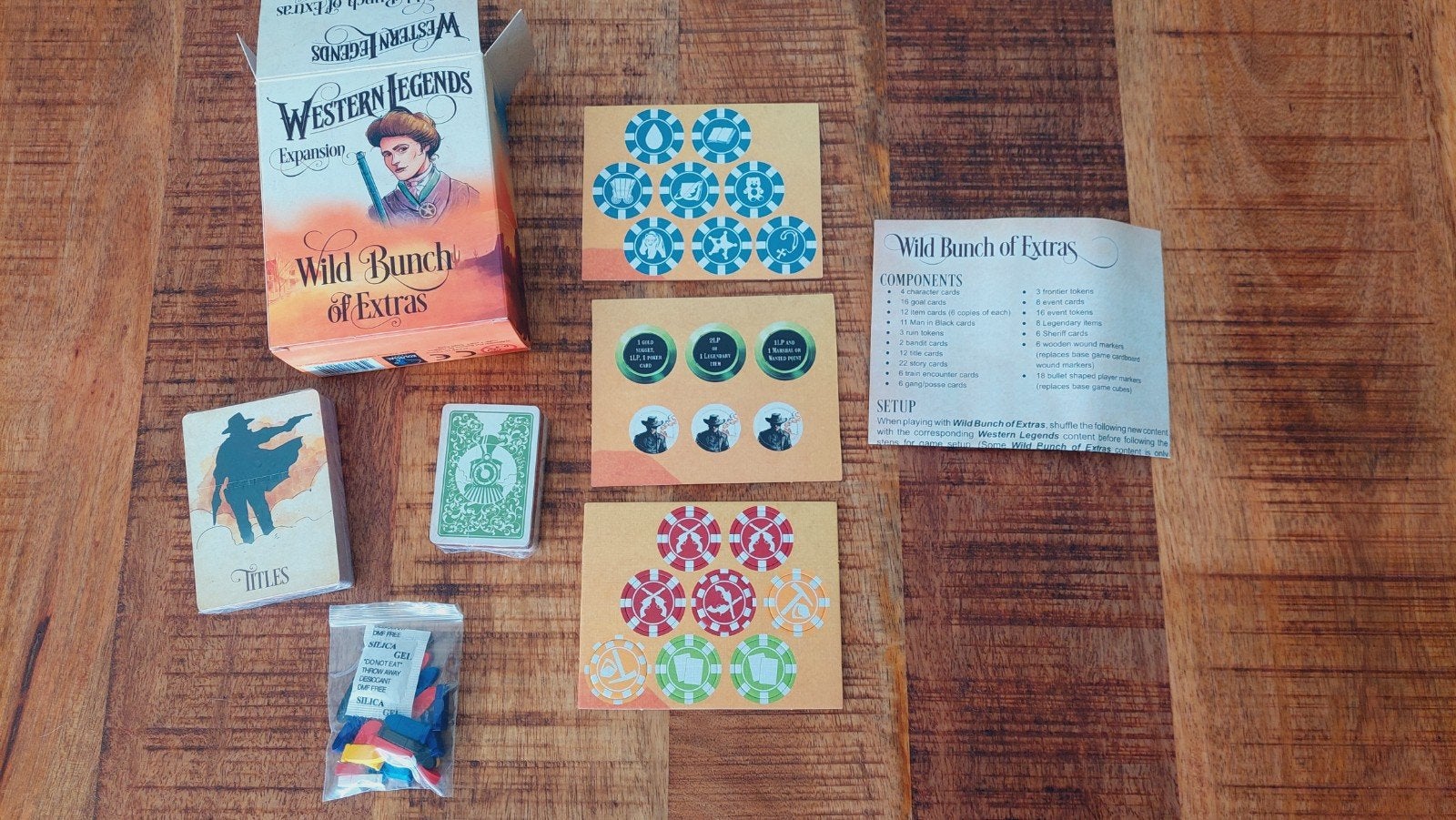 Western Legends Bordspel + Ante Up & Wild Bunch of Extras, Drie of vier spelers, Ophalen of Verzenden, Zo goed als nieuw, Kolossal Games