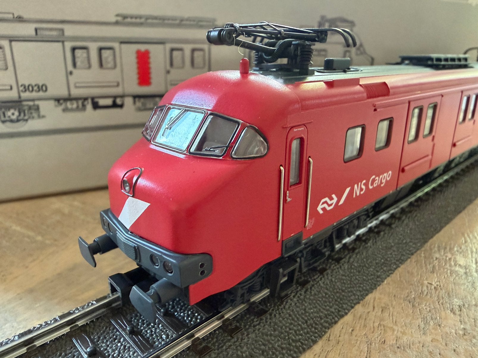 Märklin 37892 H0 NS Digitale Motorpost 3000, Wisselstroom, Locomotief, Ophalen of Verzenden, Märklin