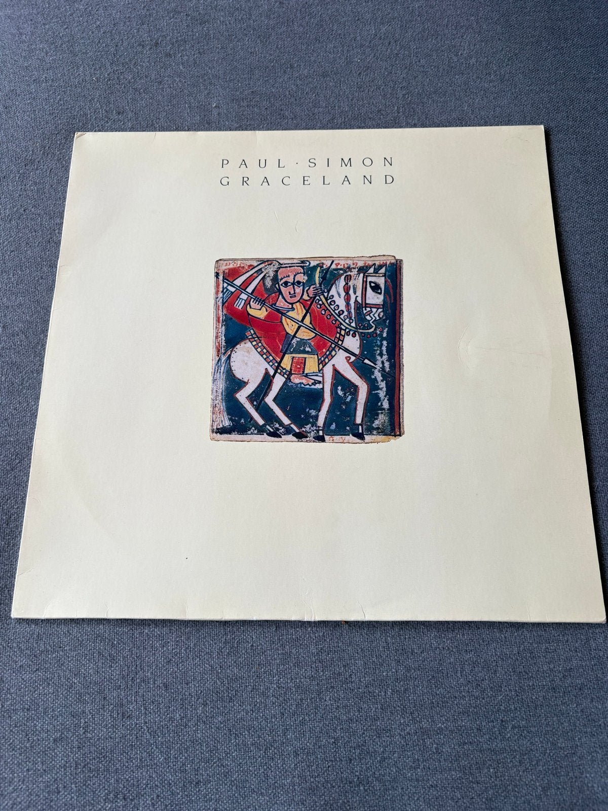 Paul Simon - Graceland LP (Pop, Folk, Wereldmuziek), LP, Gebruikt, Pop, Ophalen of Verzenden