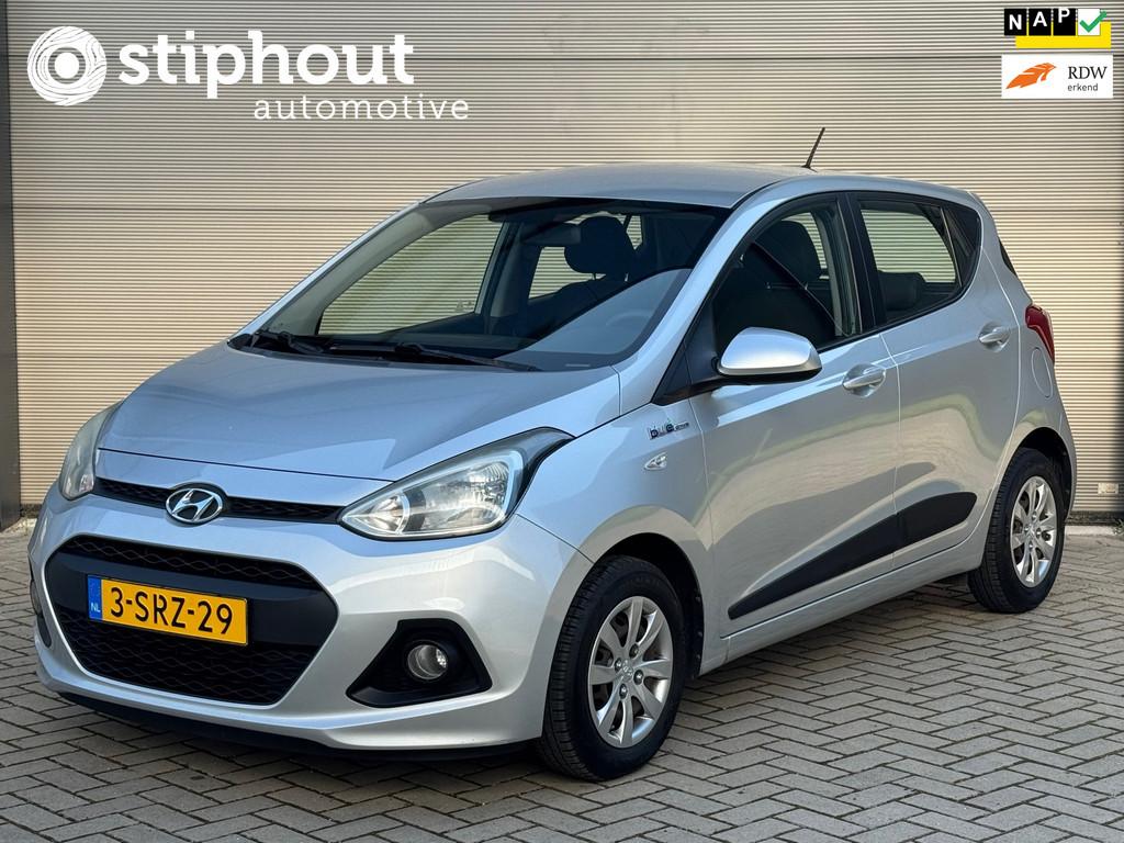 Hyundai I10 1.0i i-Motion Comf. | Dealer ond. | Topconditie!, Voorwielaandrijving, Euro 5, Stof, Gebruikt