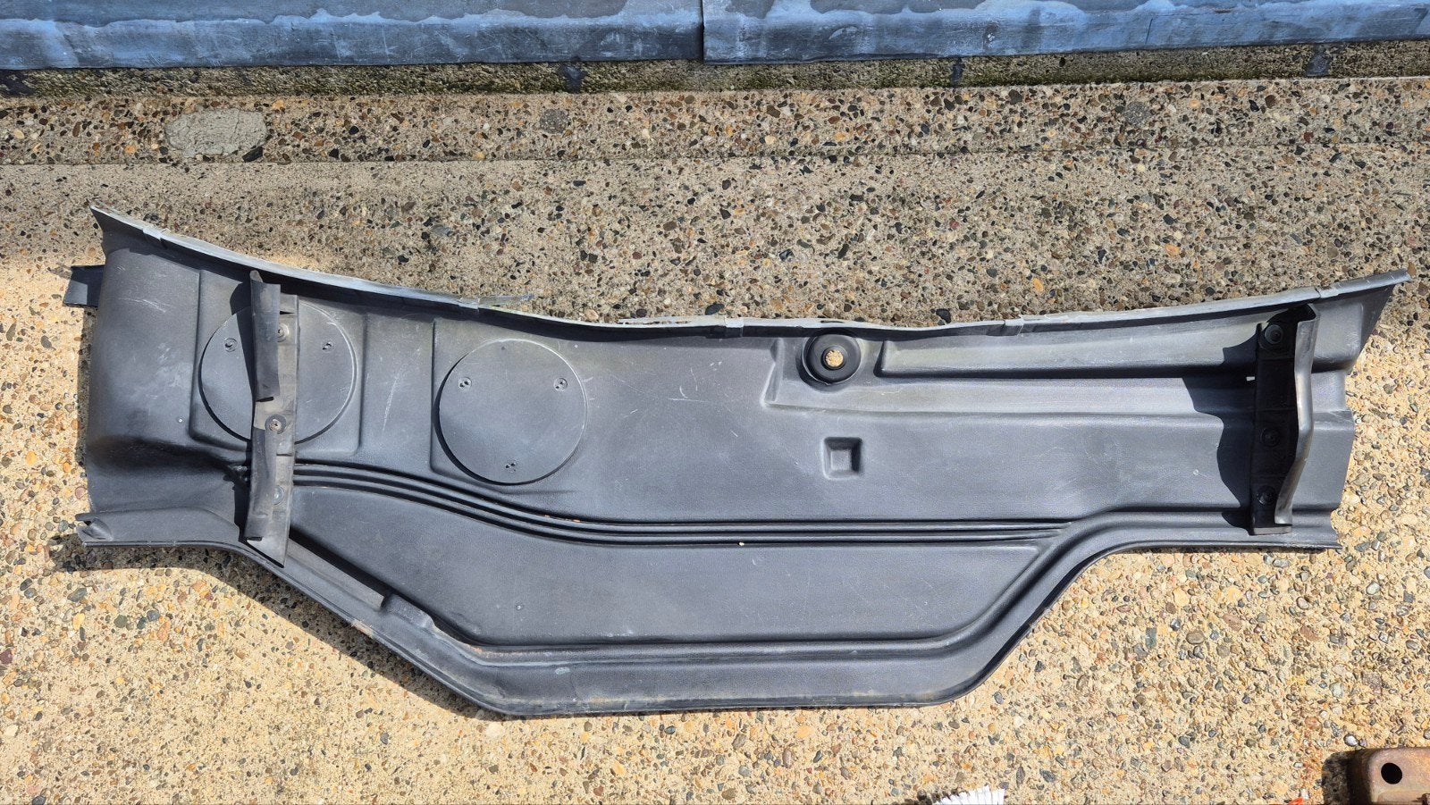 Audi 100/200 type 44 '82-'91 parafaan afdekplaat 443 819 403, Ophalen of Verzenden, Gebruikt, Audi, Bumper