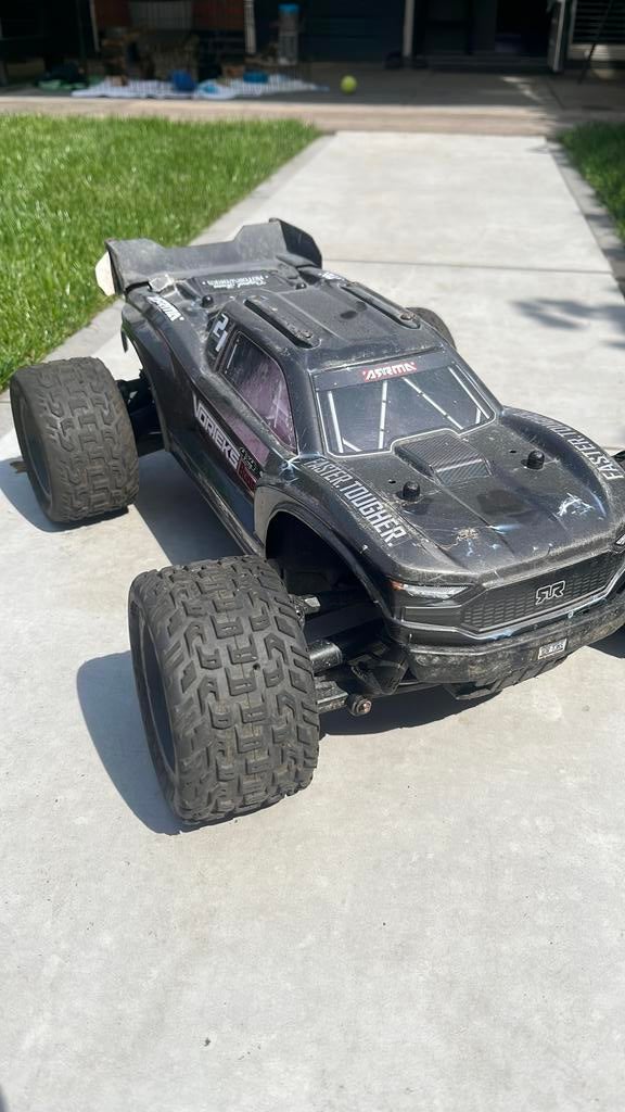 Arrma vortex 4x4, Ophalen of Verzenden, Gebruikt, Auto offroad