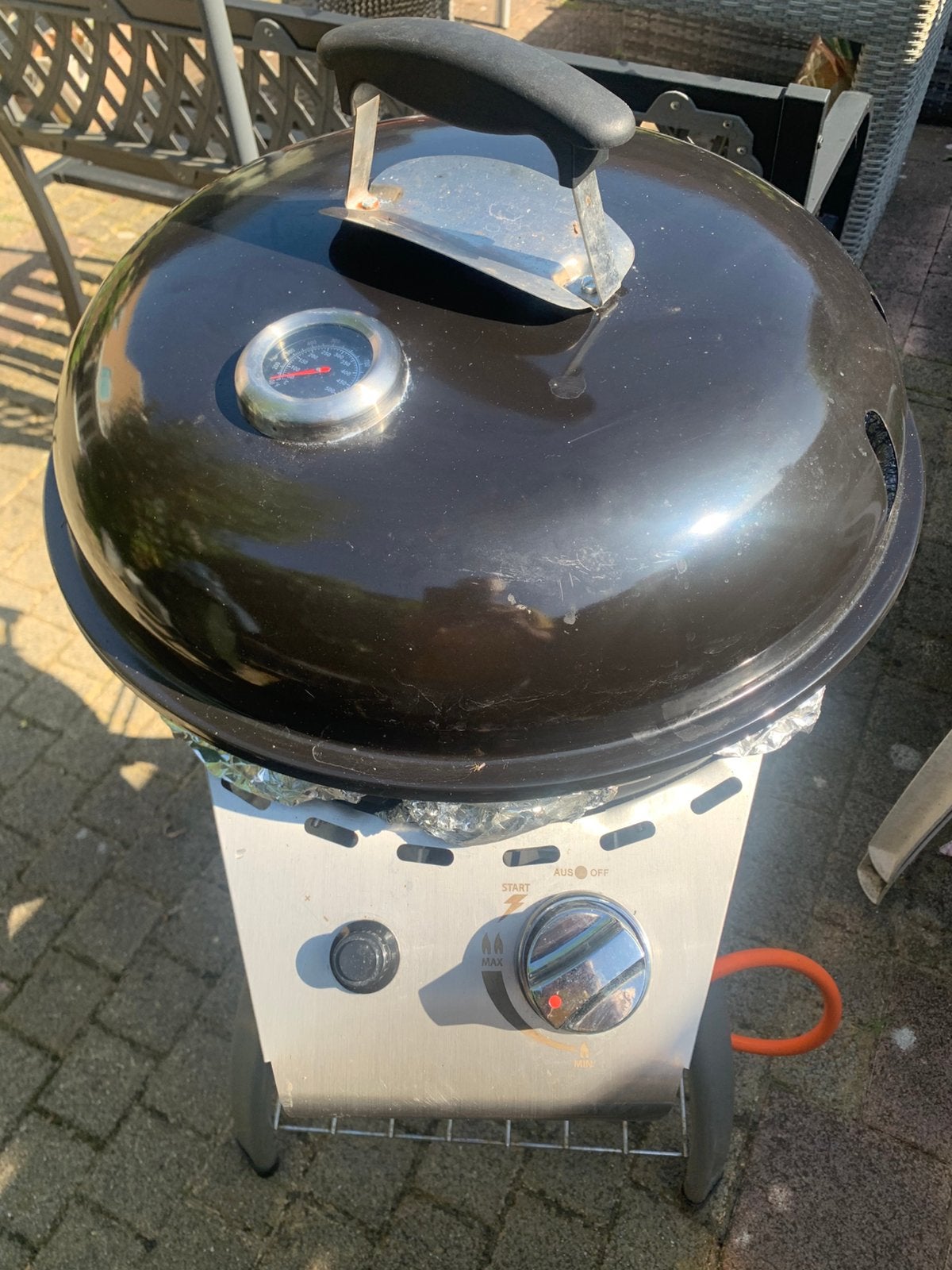 Mooie gas bbq, Ophalen, Gebruikt